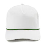 White:Dark Green