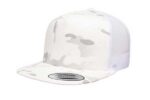 Yupoong-6006-Flat-Bill-Trucker-MulticamAlpine-White