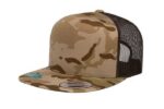 Yupoong-6006-Flat-Bill-Trucker-MulticamArid-Brown